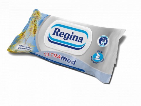 Papier toaletowy Regina nawilżany Ultramed kolor: biały 42 szt Papier toaletowy Regina nawilżany Ultramed kolor: biały 42 szt