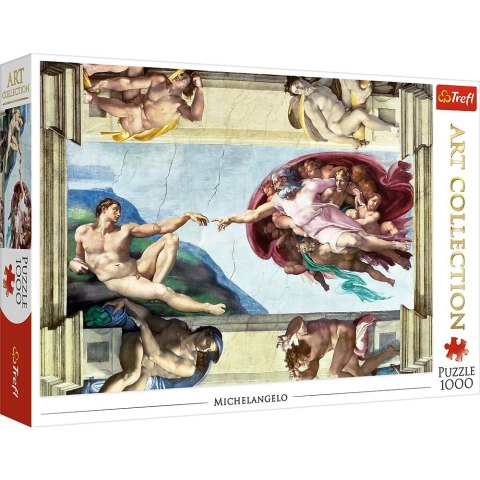 Puzzle Trefl Art Collection Stworzenie Adama 1000 el. (10590) Puzzle Trefl Art Collection Stworzenie Adama 1000 el. (10590)
