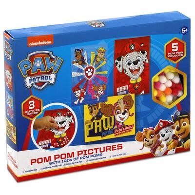 Zestaw kreatywny Branded Toys Psi Patrol pom pom obrazki (97-0050) Zestaw kreatywny Branded Toys Psi Patrol pom pom obrazki (97-0050)