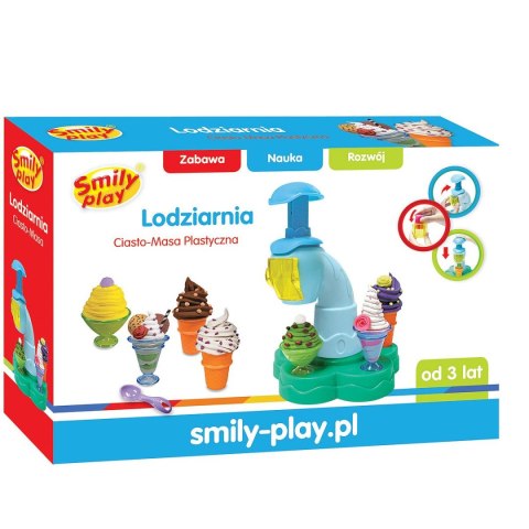 Zestaw kreatywny Smily Play Ciasto-masa lodziarnia (SP83686) Zestaw kreatywny Smily Play Ciasto-masa lodziarnia (SP83686)