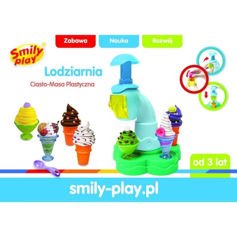 Zestaw kreatywny Smily Play Ciasto-masa lodziarnia (SP83686) Zestaw kreatywny Smily Play Ciasto-masa lodziarnia (SP83686)