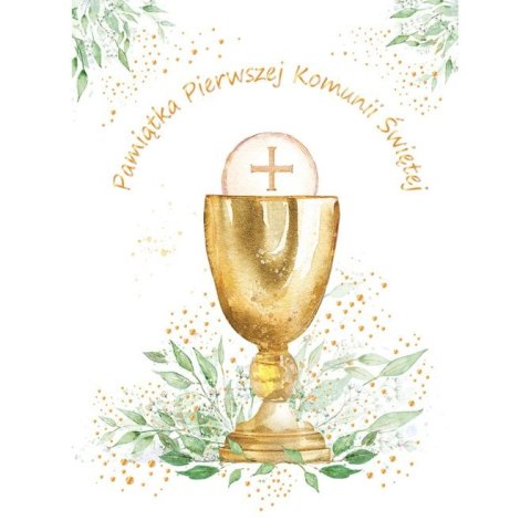 Kartka składana Henry Karnet A5 KOMUNIA EUCHARYSTIA A5 (5905701482658) Kartka składana Henry Karnet A5 KOMUNIA EUCHARYSTIA A5 (5905701482658)