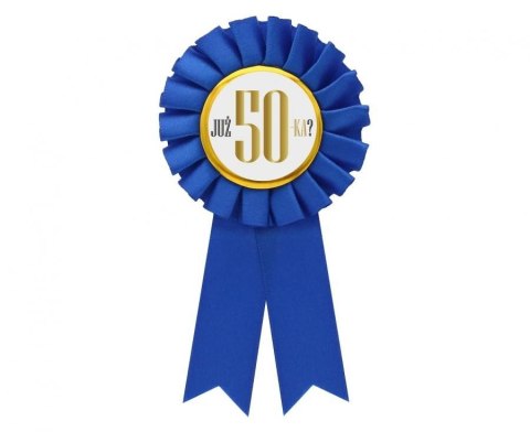 Kotylion Godan Już 50-tka niebieski (YH-K50N) Kotylion Godan Już 50-tka niebieski (YH-K50N)