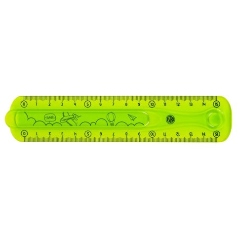 Linijka plastik Top 2000 FLEXI 15cm (424120002) Linijka plastik Top 2000 FLEXI 15cm (424120002)