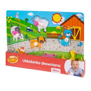 Układanka Anek drewniana farma (SPW83600)