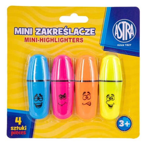 Zakreślacz Astra, 4 kolory Zakreślacz Astra, 4 kolory