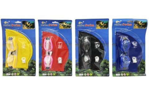 Czepek pływacki Cabo Toys + OKULARY I ZATYCZKI MIX (K19) Czepek pływacki Cabo Toys + OKULARY I ZATYCZKI MIX (K19)