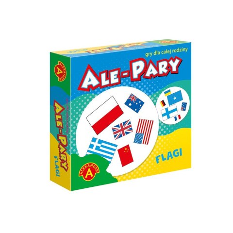 Gra edukacyjna Alexander Ale pary flagi Gra edukacyjna Alexander Ale pary flagi
