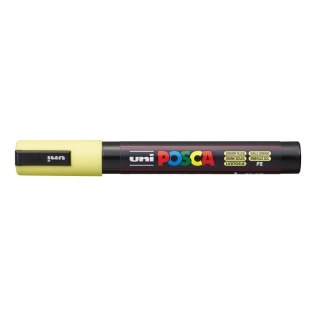 Marker specjalistyczny Uni Posca, żółty pastelowy 1,8-2,5mm okrągła końcówka (PC-5M)