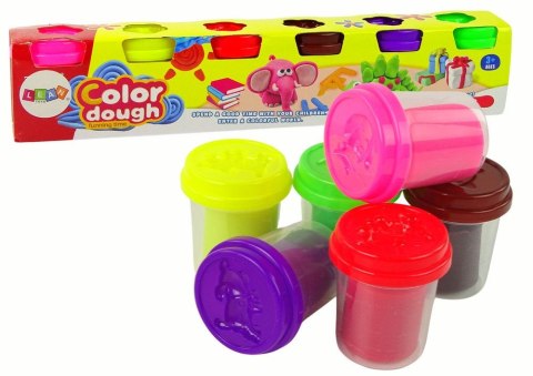 Masa plastyczna dla dzieci Lean Zestaw Ciastoliny Zwierzątka 6 Kolorów Kubeczki mix (15891) Masa plastyczna dla dzieci Lean Zestaw Ciastoliny Zwierzątka 6 Kolorów Kubeczki mix (15891)