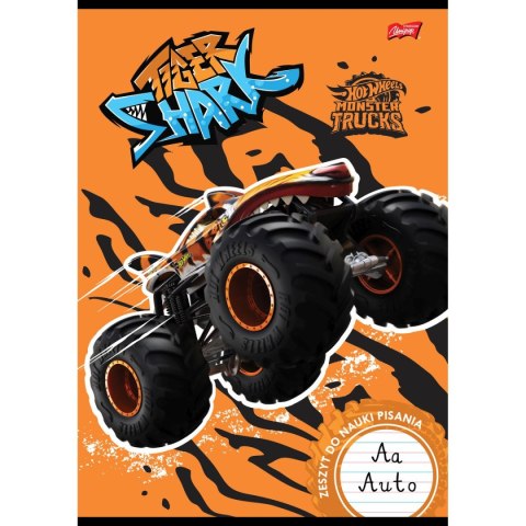 Zeszyt Unipap Mattel Hot Wheels do nauki pisania A4 32k. 70g podwójna linia kolor Zeszyt Unipap Mattel Hot Wheels do nauki pisania A4 32k. 70g podwójna linia kolor