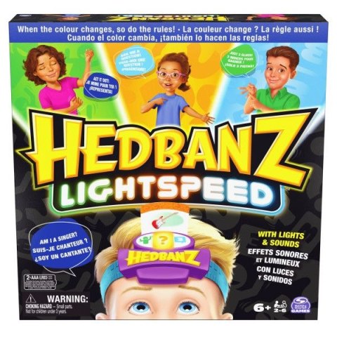 Gra zręcznościowa Spin Master Hedbanz Lightspeed (6068653) Gra zręcznościowa Spin Master Hedbanz Lightspeed (6068653)