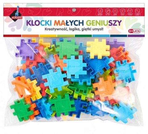 Klocki pozostałe Askato puzzle 75 el. (109497) Klocki pozostałe Askato puzzle 75 el. (109497)