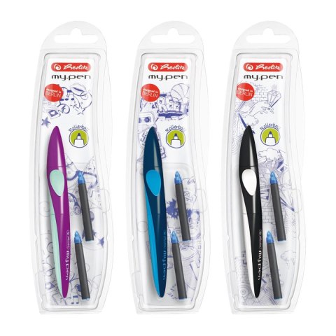 Pióro kulkowe na naboje Herlitz My Pen (11377280) Pióro kulkowe na naboje Herlitz My Pen (11377280)