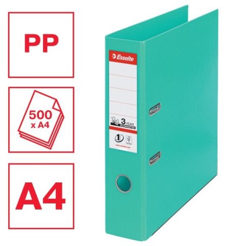 Segregator dźwigniowy Esselte No. 1 Power A4 75mm zielony jasny (811312)
