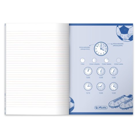 Zeszyt Herlitz The Hero A5 16k. 70g linia (9554056) Zeszyt Herlitz The Hero A5 16k. 70g linia (9554056)