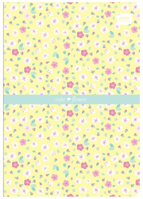 Zeszyt Interdruk Fashion/sweety A5 16k. krata (ZE16#401A)
