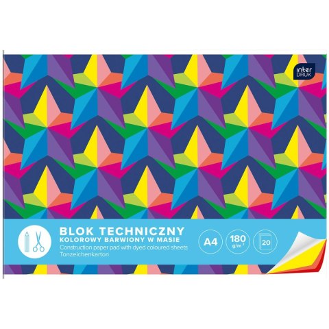 Blok techniczny Interdruk A4 180g 20k (BLTKA4LUX) Blok techniczny Interdruk A4 180g 20k (BLTKA4LUX)