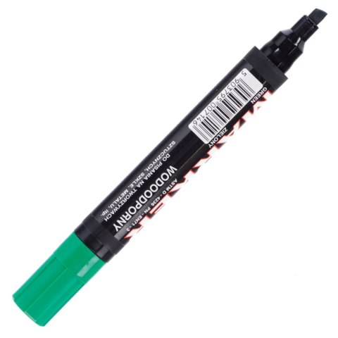 Marker permanentny Kamet Gigant, zielony 1,0-5,0mm ścięta końcówka Marker permanentny Kamet Gigant, zielony 1,0-5,0mm ścięta końcówka