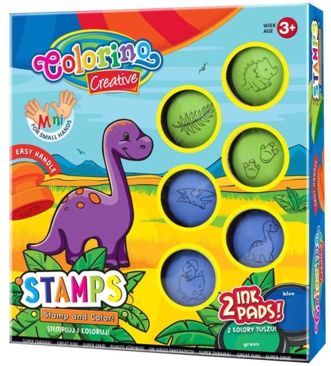 Zestaw pieczątek Patio Dino 6 sztuk (36681) Zestaw pieczątek Patio Dino 6 sztuk (36681)