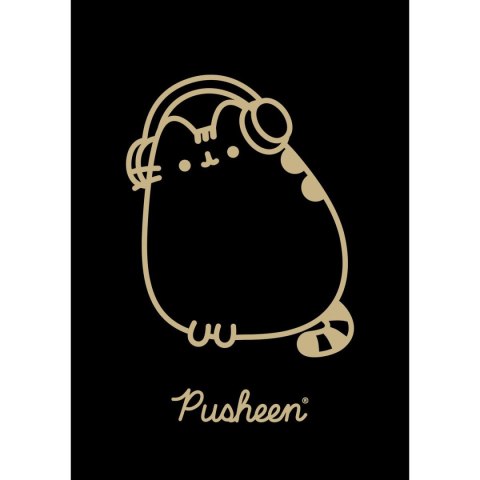 Zeszyt Unipap Pusheen A5 60k. 70g krata Zeszyt Unipap Pusheen A5 60k. 70g krata