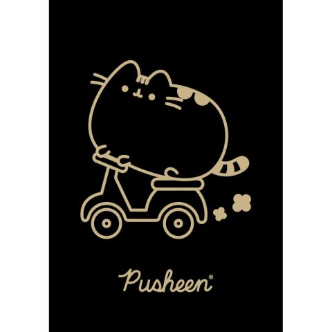 Zeszyt Unipap Pusheen A5 60k. 70g krata Zeszyt Unipap Pusheen A5 60k. 70g krata