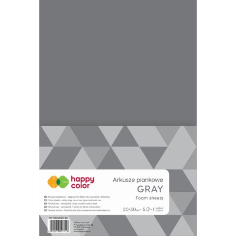 Arkusz piankowy Happy Color (HA 7130 2030-80) Arkusz piankowy Happy Color (HA 7130 2030-80)