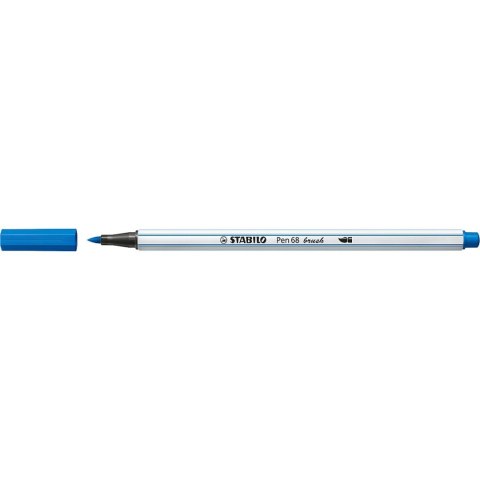 Flamaster Stabilo Pen 68 brush ciemnoniebieski 1 kol. (568/41)
