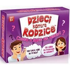 Gra karciana Kangur Dzieci kontra rodzice czego o sobie nie wiecie? Gra karciana Kangur Dzieci kontra rodzice czego o sobie nie wiecie?