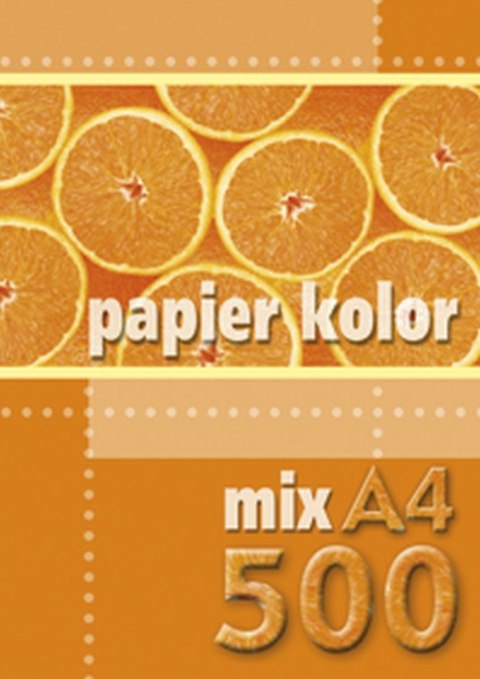 Papier kolorowy Kreska A4 mix 80g Papier kolorowy Kreska A4 mix 80g