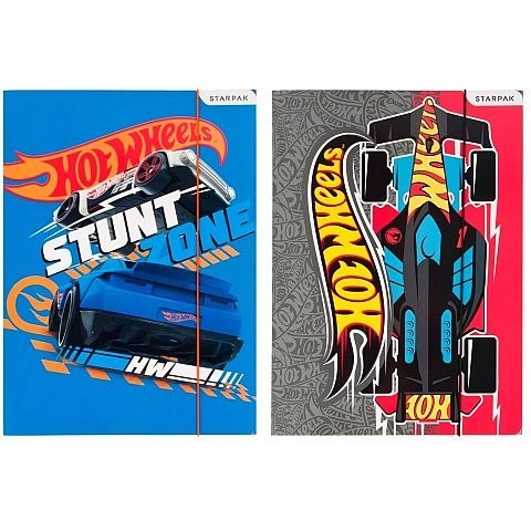 Teczka kartonowa na gumkę Hot Wheels St A4 różnokolorowy Starpak (337292) Teczka kartonowa na gumkę Hot Wheels St A4 różnokolorowy Starpak (337292)
