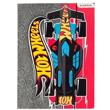 Teczka kartonowa na gumkę Hot Wheels St A4 różnokolorowy Starpak (337292) Teczka kartonowa na gumkę Hot Wheels St A4 różnokolorowy Starpak (337292)
