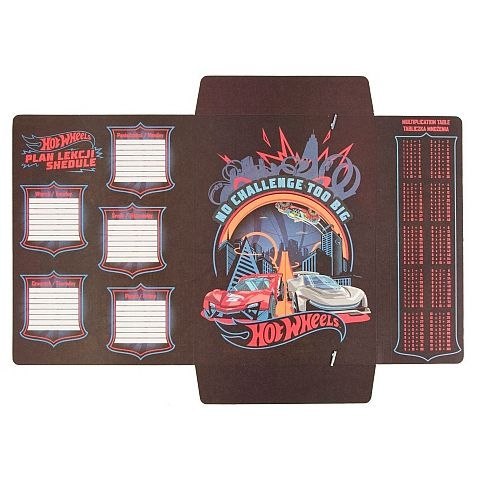 Teczka kartonowa na gumkę Hot Wheels St A4 różnokolorowy Starpak (337292) Teczka kartonowa na gumkę Hot Wheels St A4 różnokolorowy Starpak (337292)