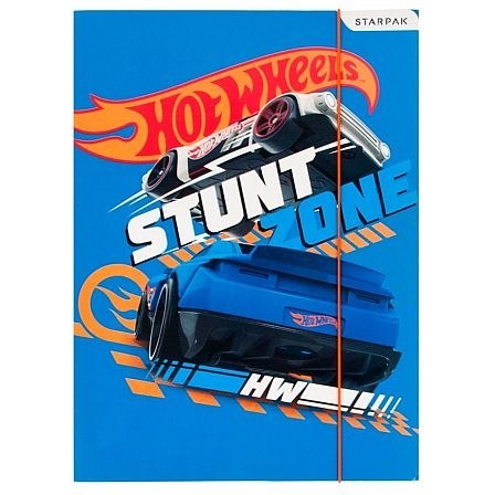 Teczka kartonowa na gumkę Hot Wheels St A4 różnokolorowy Starpak (337292) Teczka kartonowa na gumkę Hot Wheels St A4 różnokolorowy Starpak (337292)