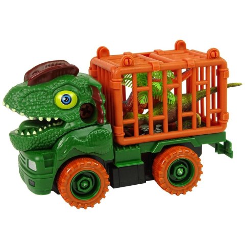 Transporter Lean Ciężarówka Dinozaur do Rozkręcania Zielony Akcesoria (10420) Transporter Lean Ciężarówka Dinozaur do Rozkręcania Zielony Akcesoria (10420)