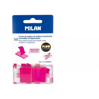 Zakładka indeksująca Milan Fluo [mm:] 25x45 (411060801)