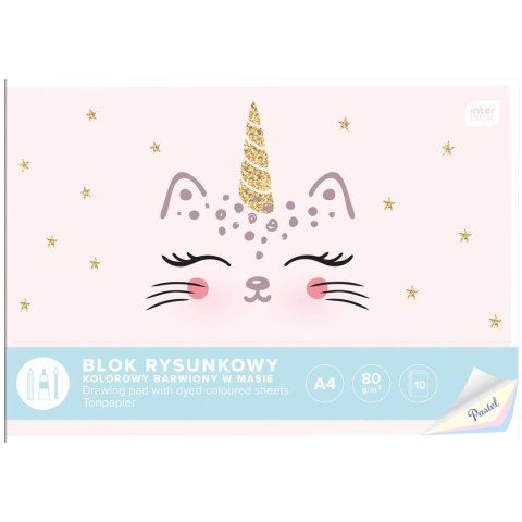 Blok rysunkowy Interdruk bloki A4 mix 80g 10k (5902277294180) Blok rysunkowy Interdruk bloki A4 mix 80g 10k (5902277294180)