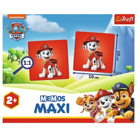 Gra pamięciowa Trefl Memos Maxi Paw Patrol (02264) Gra pamięciowa Trefl Memos Maxi Paw Patrol (02264)
