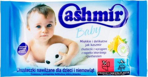 Chusteczki higieniczne Cashmir nawilżane 72 szt Chusteczki higieniczne Cashmir nawilżane 72 szt