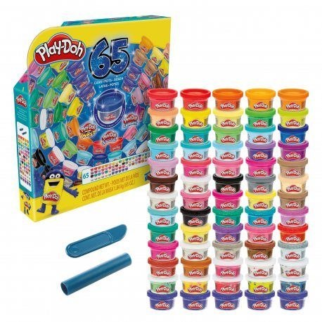 Ciastolina Playdoh 65 kol. 65 pack urodzinowy (F1528) Ciastolina Playdoh 65 kol. 65 pack urodzinowy (F1528)