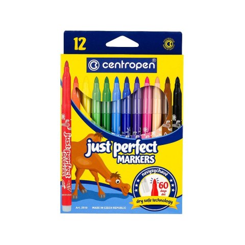 Flamaster Centropen Perfect 12 kol. (2510/12) Flamaster Centropen Perfect 12 kol. (2510/12)