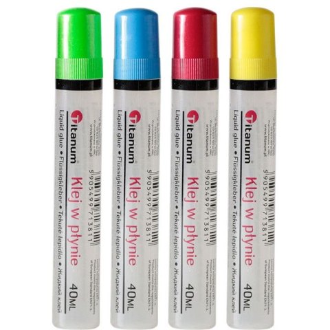 Klej w płynie Titanum 40ml (40P) Klej w płynie Titanum 40ml (40P)