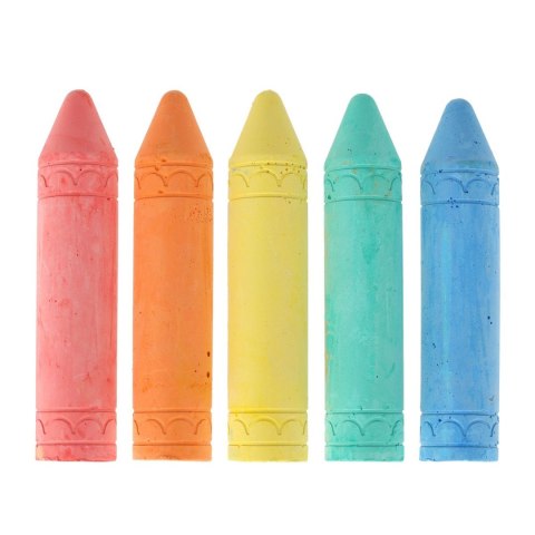 Kreda chodnikowa Strigo JUMBO 5 kolorów mix (SSC411) 5 sztuk Kreda chodnikowa Strigo JUMBO 5 kolorów mix (SSC411) 5 sztuk