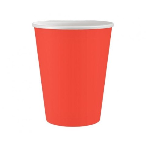 Kubek jednorazowy Godan jednokolorowe, czerwone 250ml (PW-KPJC) Kubek jednorazowy Godan jednokolorowe, czerwone 250ml (PW-KPJC)