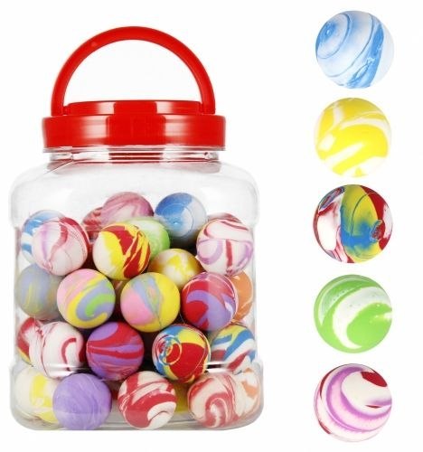 Piłka kauczukowa Mega Creative tęczowa 3cm, 60szt. (536517) Piłka kauczukowa Mega Creative tęczowa 3cm, 60szt. (536517)