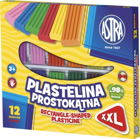Plastelina Astra 12 kol. mix Plastelina Astra 12 kol. mix