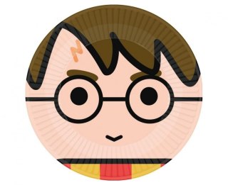 Talerz jednorazowy Godan Harry Potter śr. 230mm 8 szt (9905190-66)