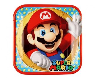 Talerz jednorazowy Godan Super Mario śr. 230mm 8 szt (9901535-66)