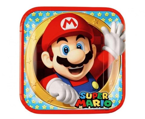 Talerz jednorazowy Godan Super Mario śr. 230mm 8 szt (9901535-66) Talerz jednorazowy Godan Super Mario śr. 230mm 8 szt (9901535-66)