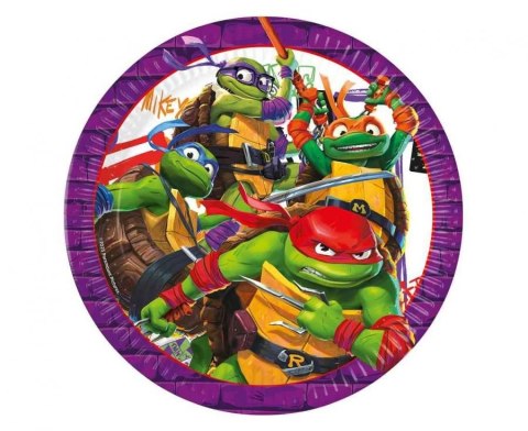 Talerz jednorazowy Godan Teenage Mutant Ninja Turtle Nickelodeon śr. 230mm 8 szt (96457) Talerz jednorazowy Godan Teenage Mutant Ninja Turtle Nickelodeon śr. 230mm 8 szt (96457)